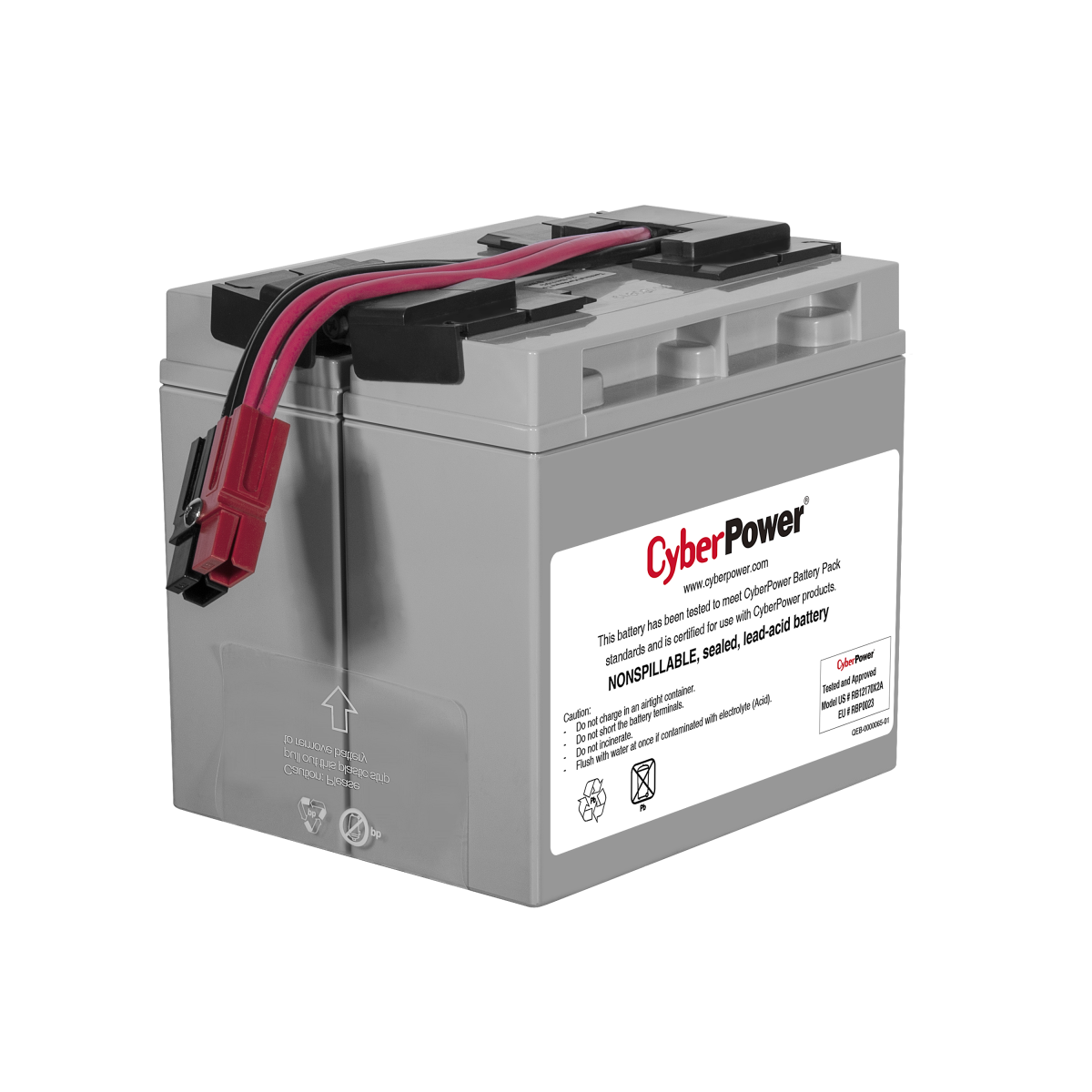 CyberPower Systems Replacement Battery Cartridge RBP0023 for PR1500ELCD