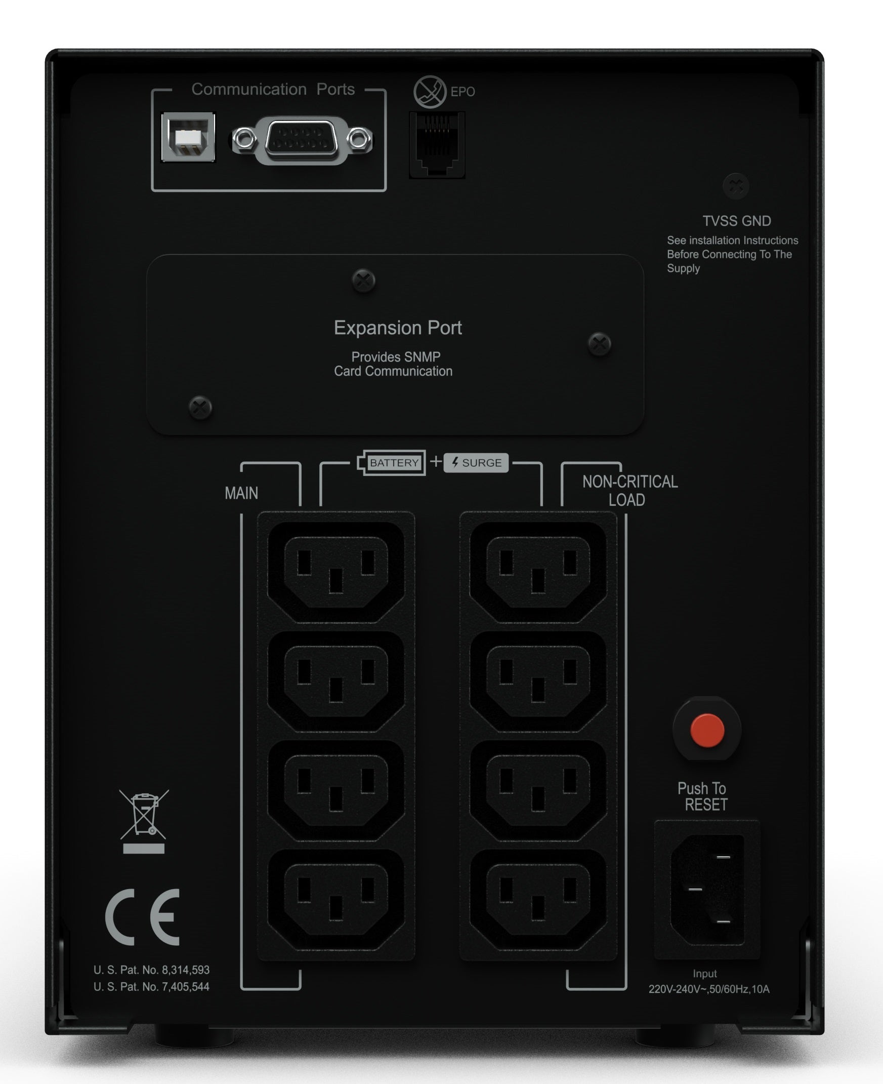 CyberPower Systems PRO Series 1000VA Tower UPS with LCD