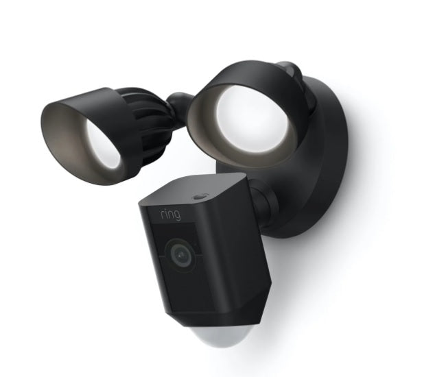 Ring Floodlight Cam Wired Plus - Black
