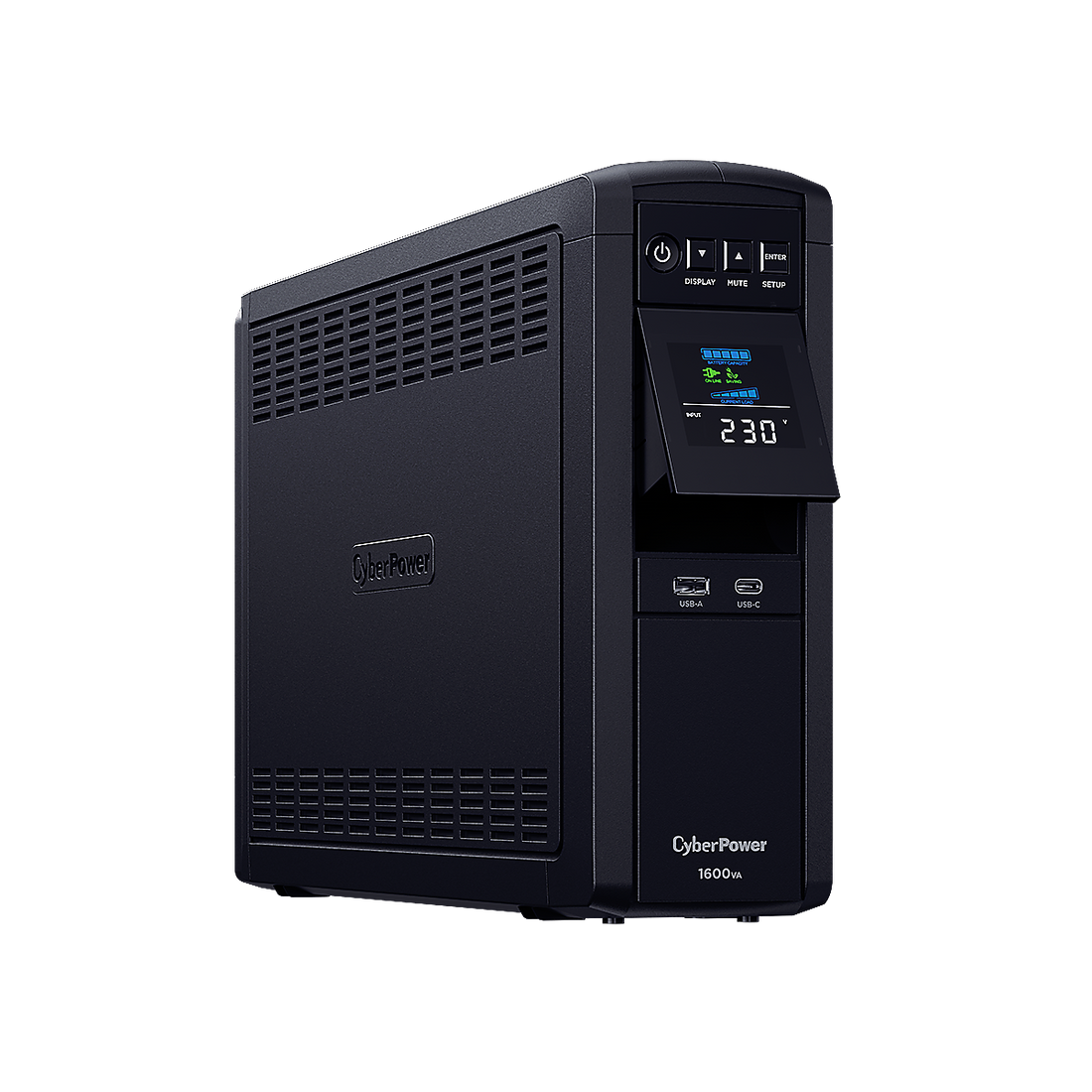 CyberPower Systems PFC Sinewave 1600VA Tower UPS with LCD