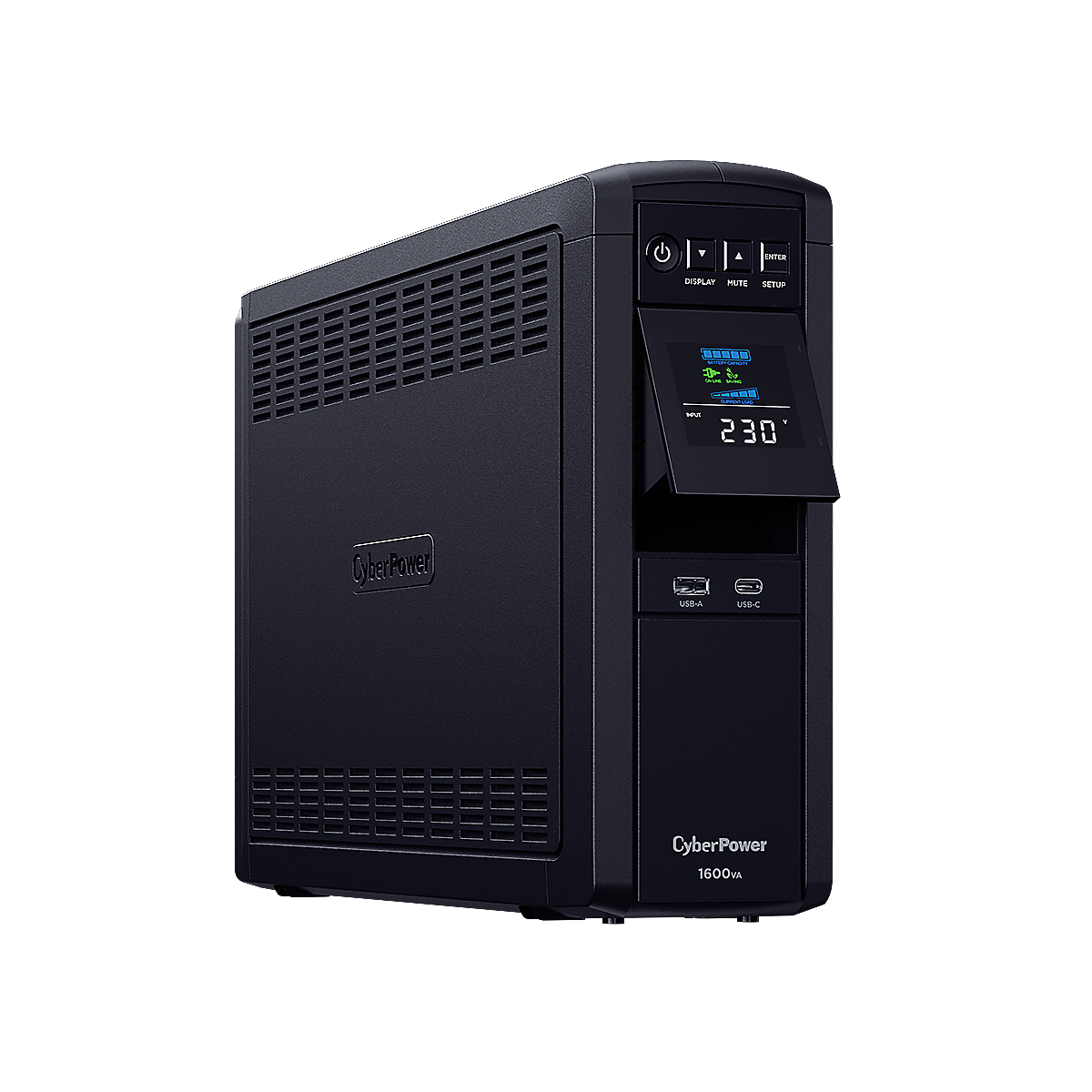 CyberPower Systems PFC Sinewave 1600VA Tower UPS with LCD