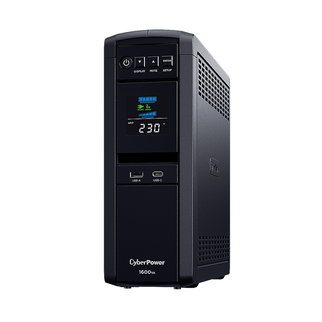 CyberPower Systems PFC Sinewave 1600VA Tower UPS with LCD