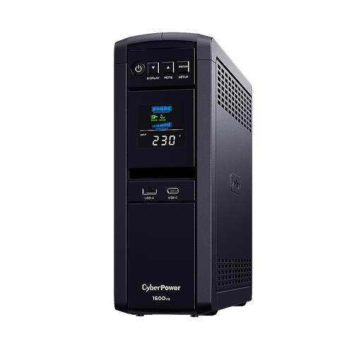 CyberPower Systems PFC Sinewave 1600VA Tower UPS with LCD