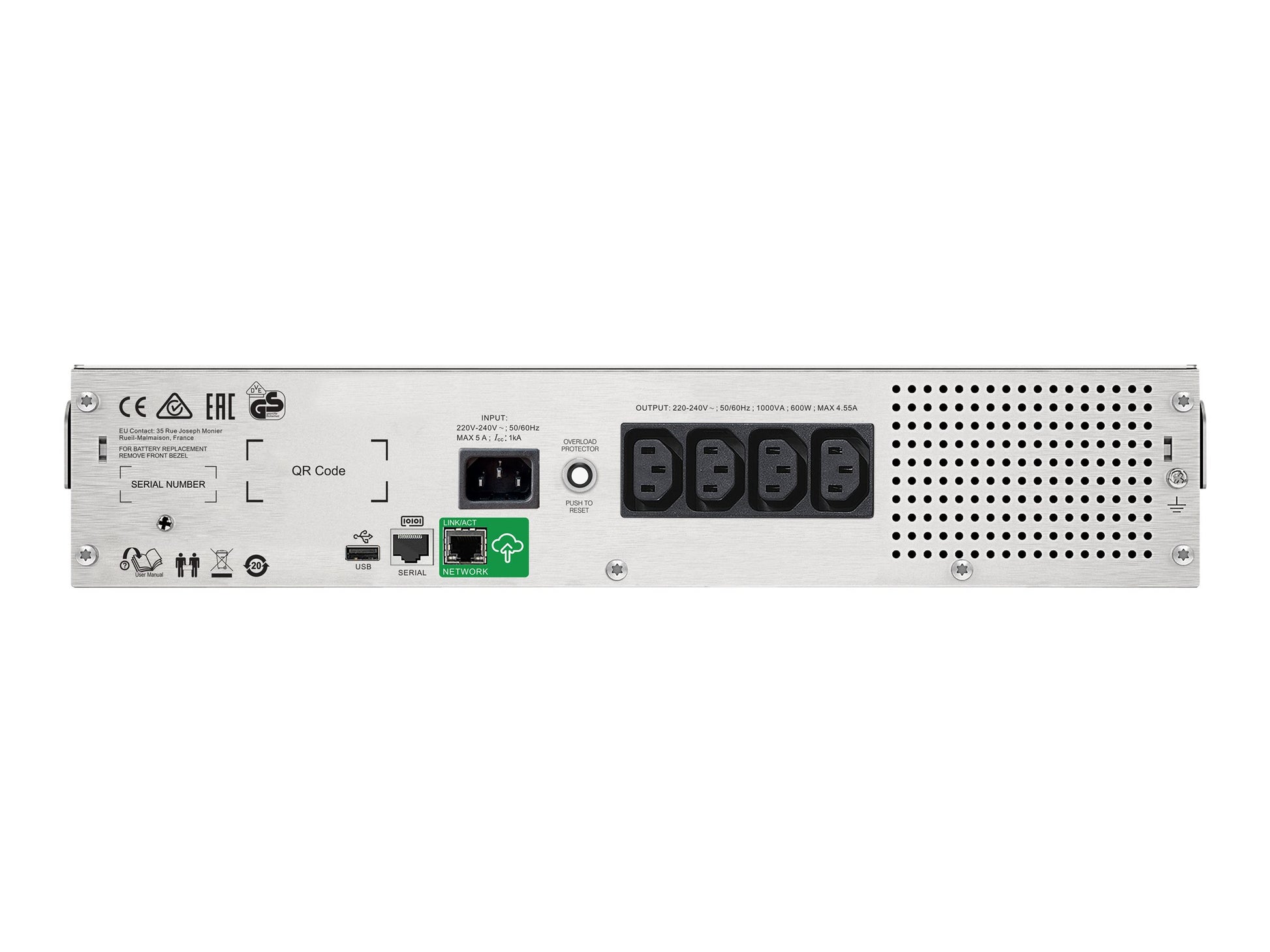 APC Smart UPS C 1000VA 2U Rack Mount with Smart Connect - Critical Power Solutions