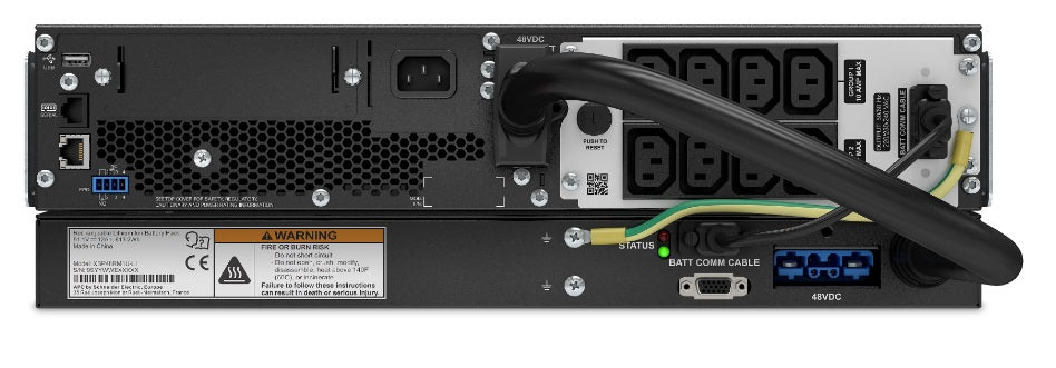 APC Smart UPS On-Line (SRT) Li-Ion 1500VA Rack Mount with Network Card