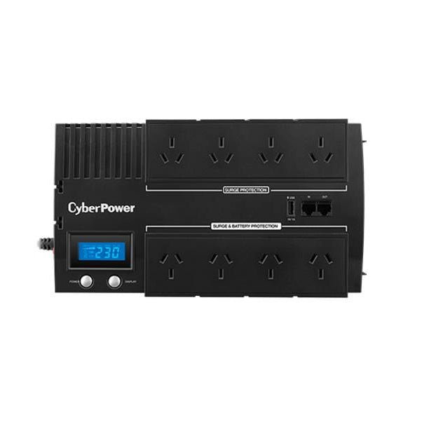 CyberPower Systems BRIC LCD Series 850VA Line Interactive Power Board Style UPS