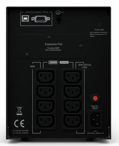 CyberPower Systems PRO Series 1500VA Tower UPS with LCD