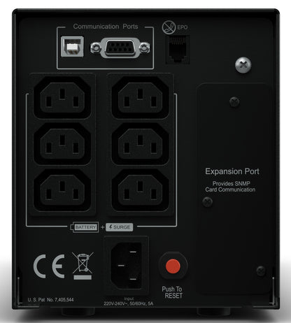 CyberPower Systems PRO Series 750VA Tower UPS with LCD